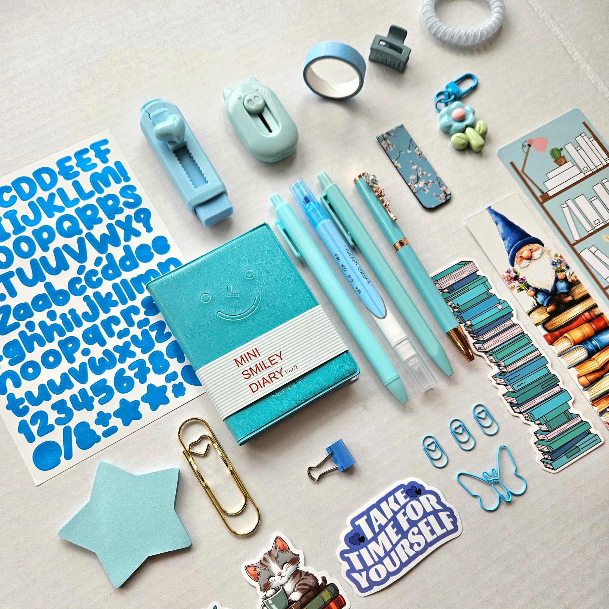 💧 Clear Sky - Blue Mini Bookish Bundle