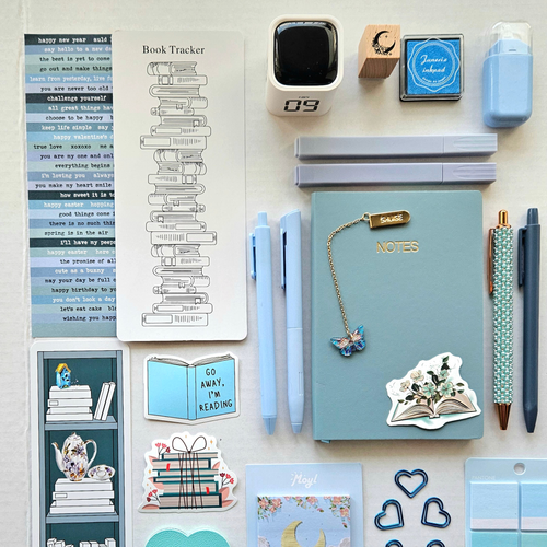 💎 Blue Daydream – Deluxe Bookish Bundle