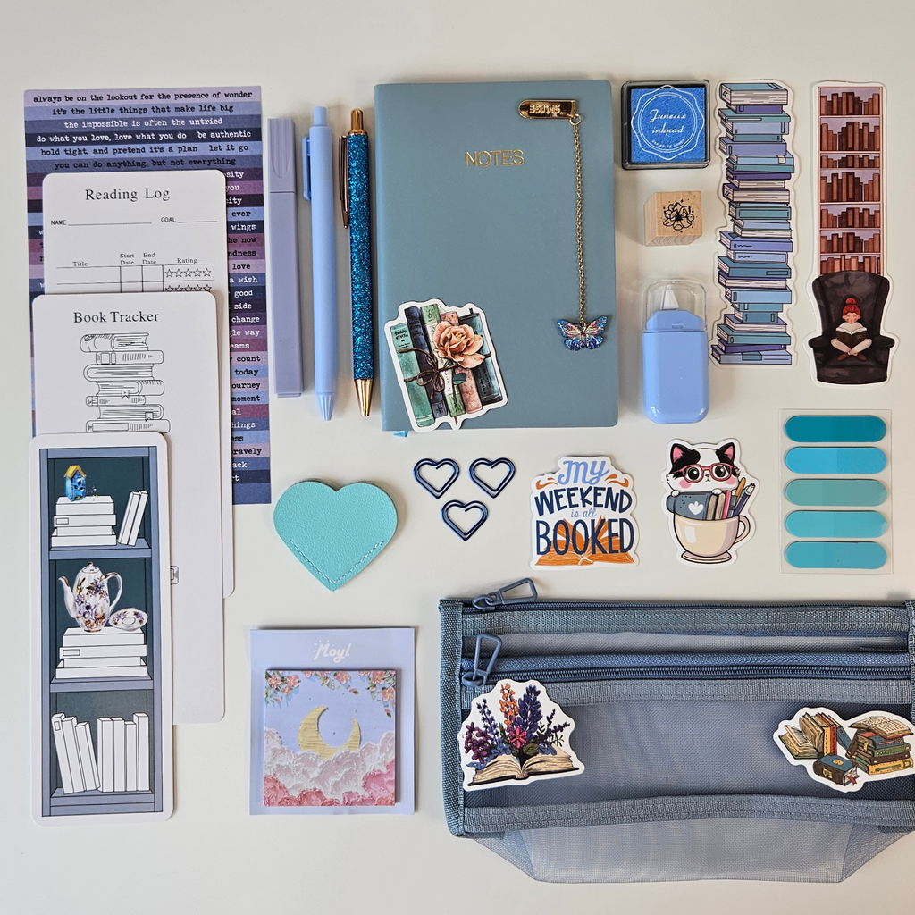 💎 Skyline Reading Kit – Blue Bundle