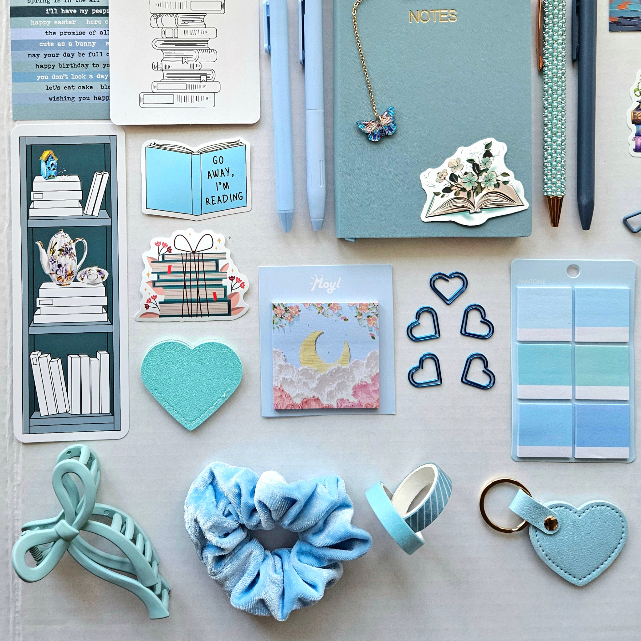 💎 Blue Daydream – Deluxe Bookish Bundle