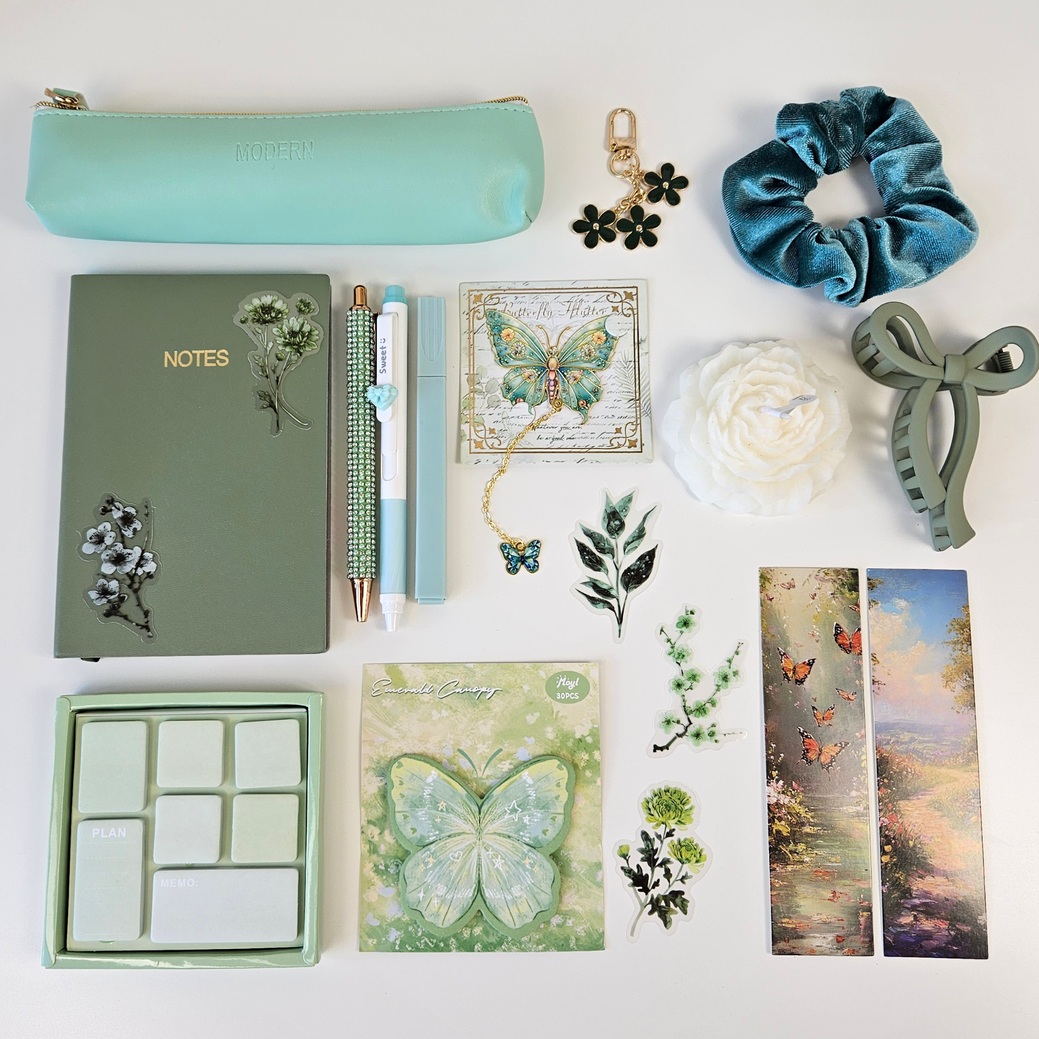 🌿Soft Sage Moment – Green Bundle