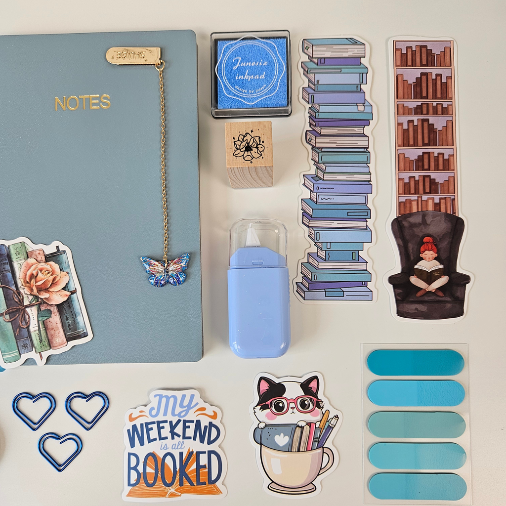 💎 Skyline Reading Kit – Blue Bundle