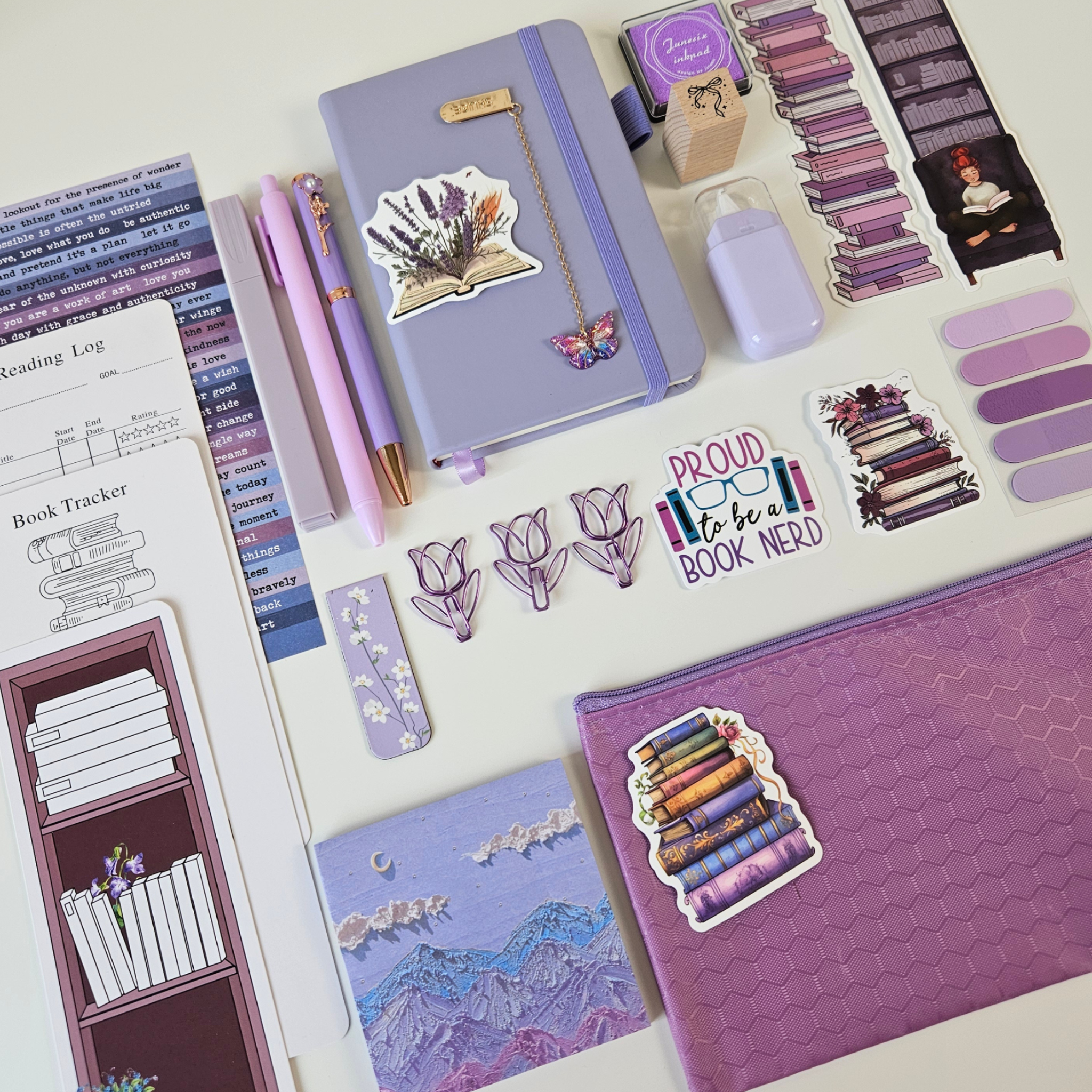 🪻Lavender Book Nook Kit -  Purple Bundle